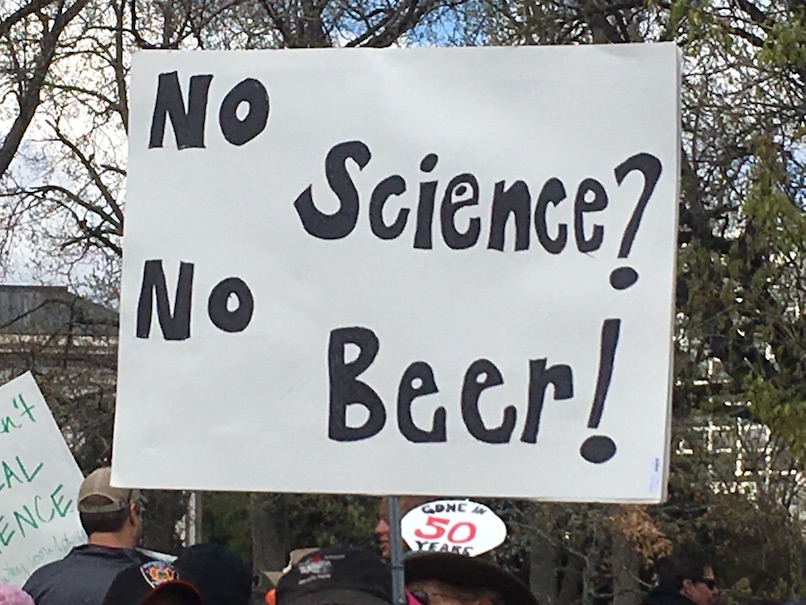 No science? No beer!