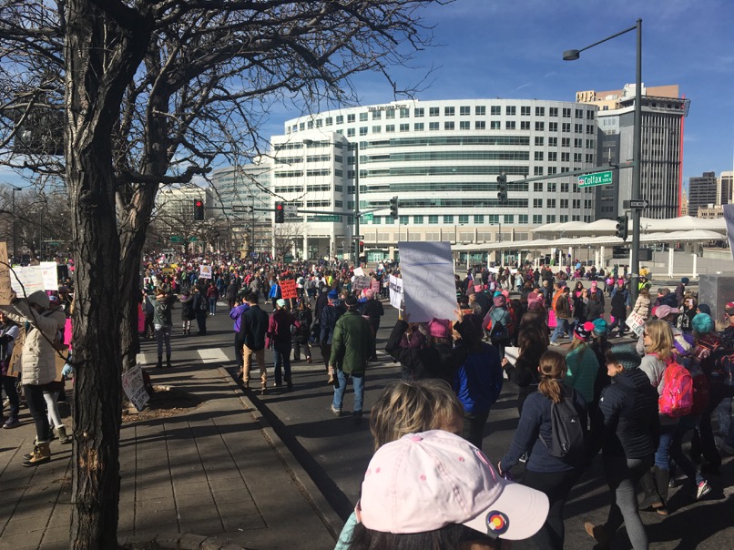 Women’s march on Denver