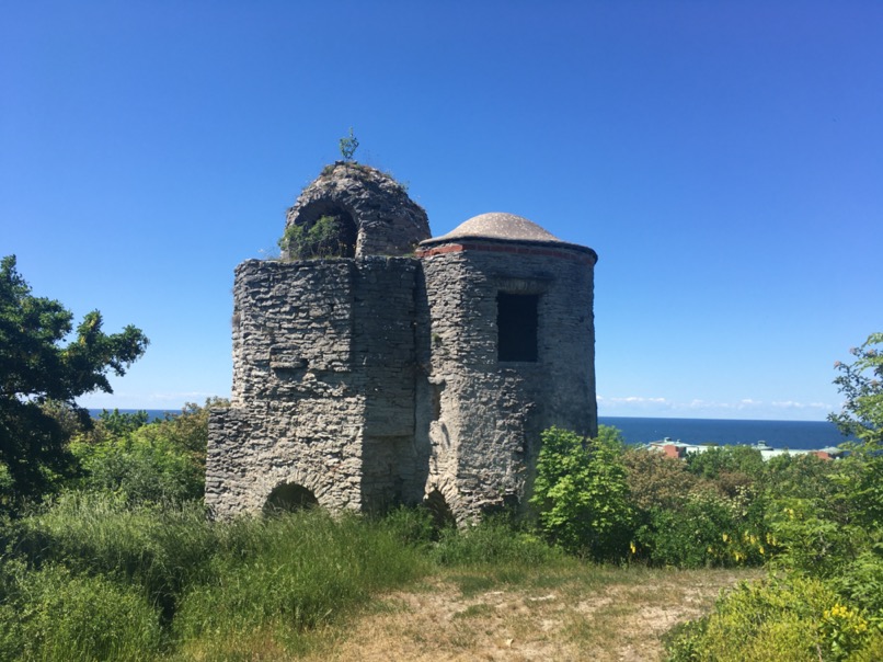 Fourneau en dehors de Visby