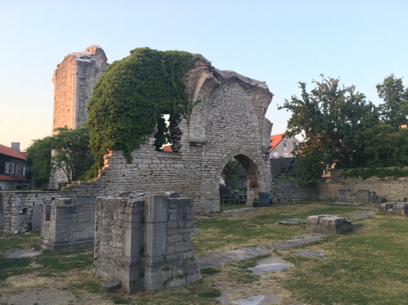 Ruines à Visby