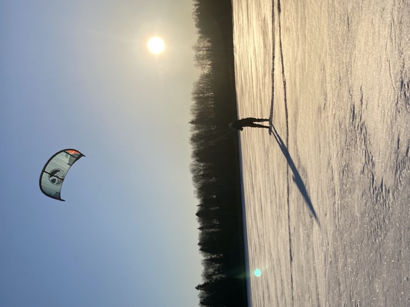 Snowkiting